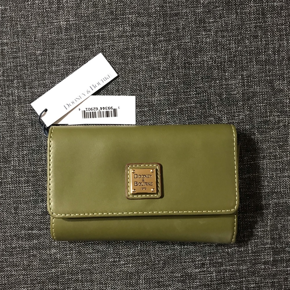 Dooney & Bourke Vachetta Leather Flap Wallet